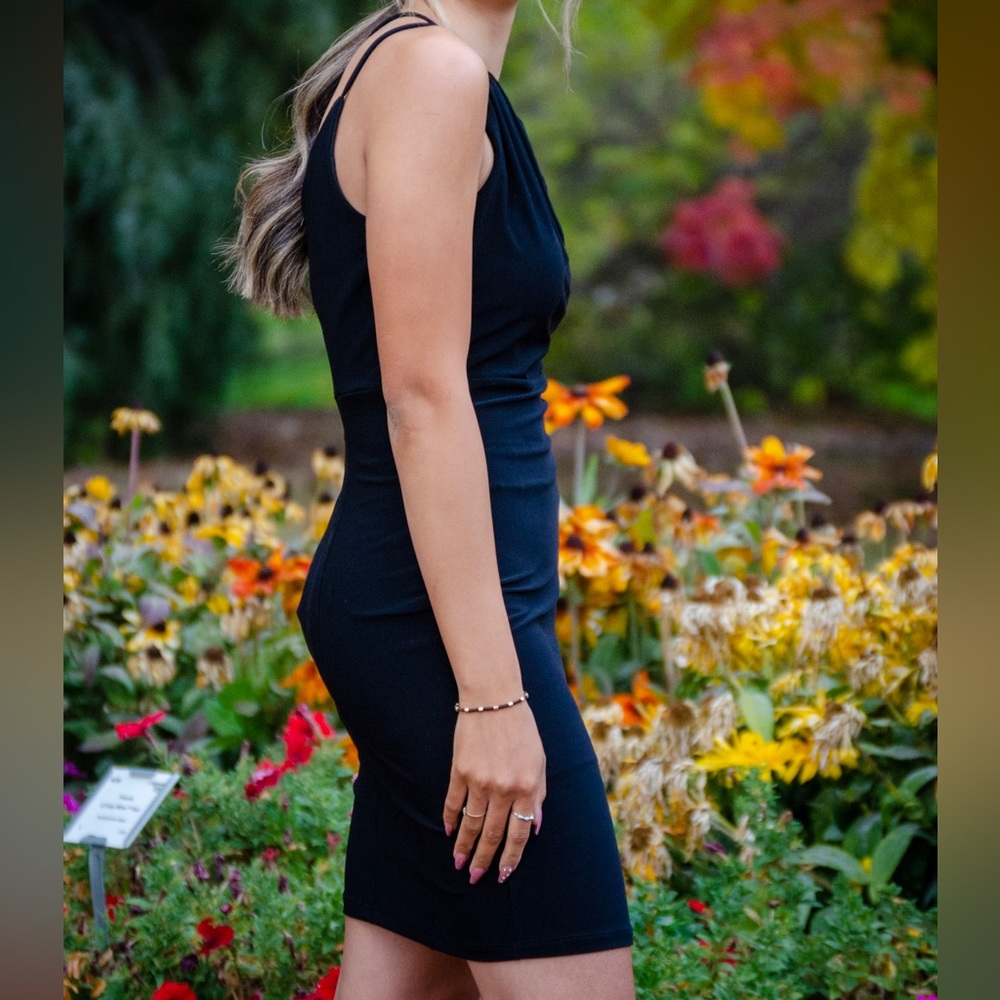 Black formal dress